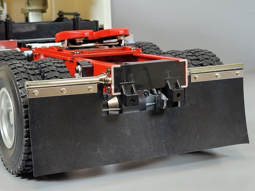Rear piece black - mud, flap