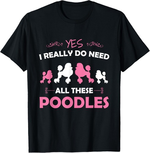Funny standard poodle dog - standard,
