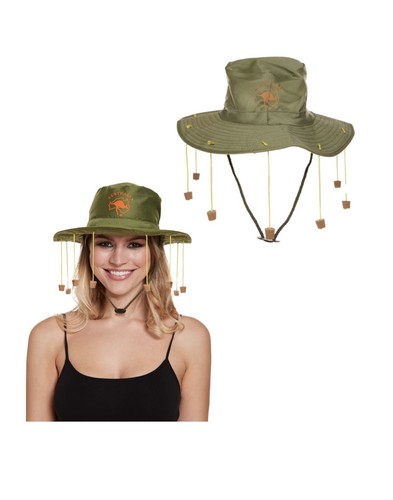Australian hat with corks - hat,