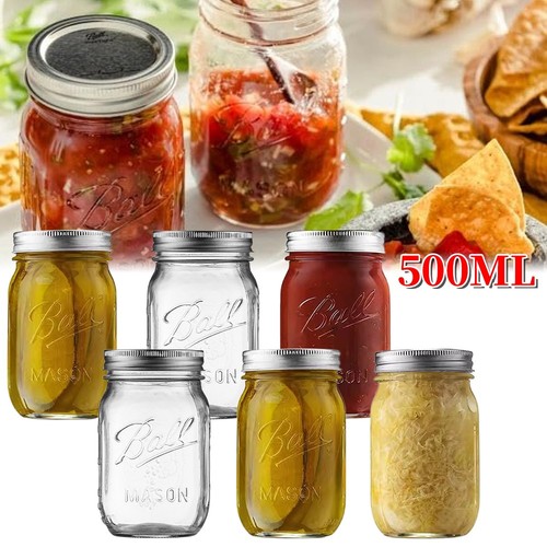 Set glass mason jars - set,