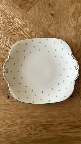 Vintage bone china - bone, cake