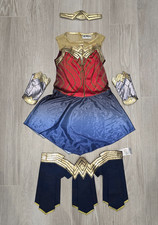 Kids Wonder Woman WW84 Movie Fancy Dress Costume, Size 6-8 years