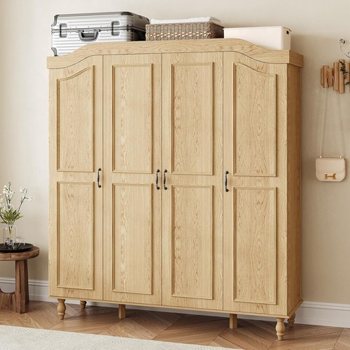 Arched armoire wardrobe closet - armoire,