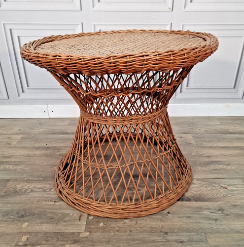 Vintage wicker occasional - vintage,