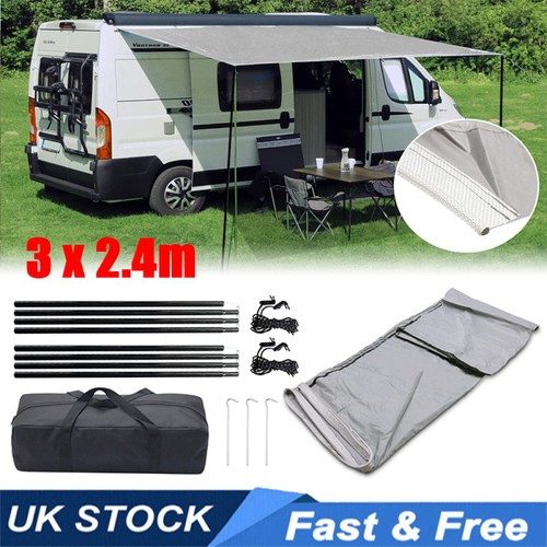 Camper camping awning sunshade - awning,