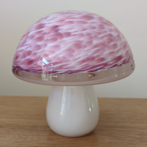 Unmarked hand blown art - hand,