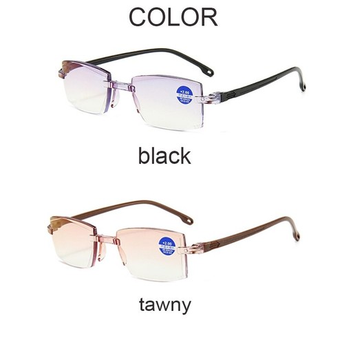 Pair rimless reading glasses - rimless,