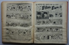 Film Fun comic #1120-1145 1941 Jul-Dec Bound Volume Publisher Files PR/FR