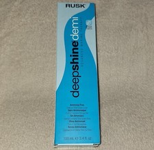 RUSK Deepshine Demi Hair Colour 7.01a Medium Ash Blonde 100ml One Tube New Fresh