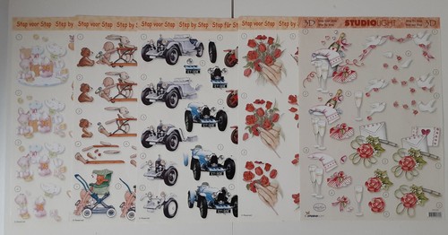 Die cut step - cut, mixed