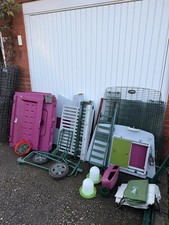 Eglu Cube II with 3m Run,Fence