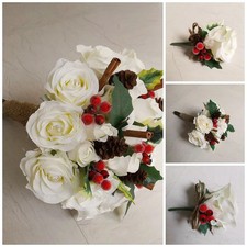Christmas Silk Wedding Flower