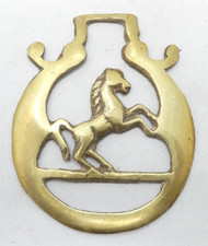 Brass Horse Brass Rearing