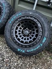 18" Black Alloy Wheels For