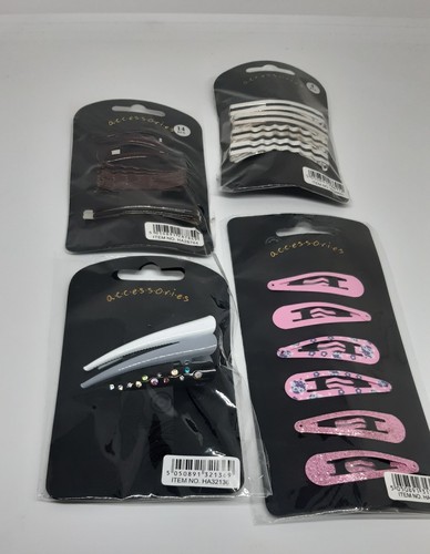 Joblot hair clips acessories - joblot,
