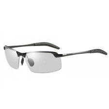 Photochromic Polarized Sunglasses UV400 Colour Changing Driving Glasses Eyewear