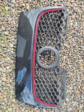 Black and Red Honeycomb Bumper