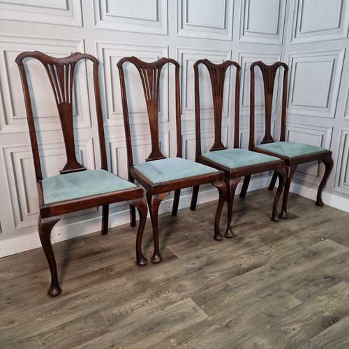 Antique mahogany dining - antique, chairs