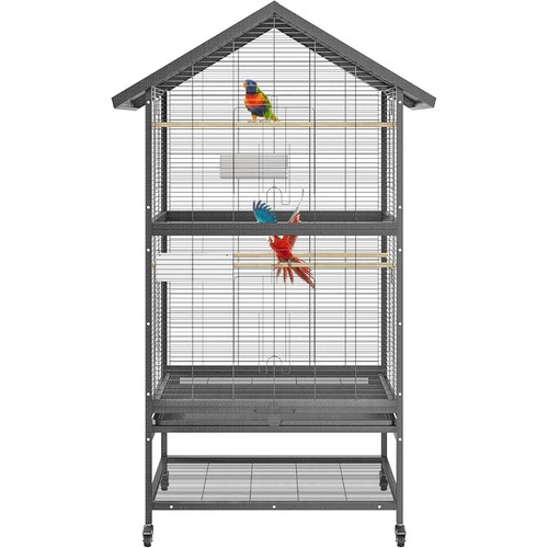 7in bird cage - cage, stand