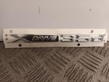 BMW X6 08-15 E71 Genuine Rear X Drive 35d Badge Emblem 7208557  465992