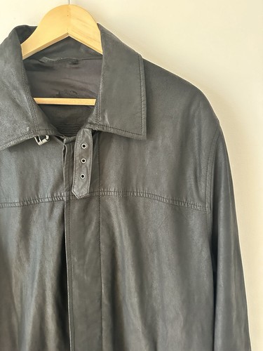 Mens vintage black leather - vintage,