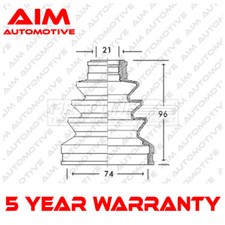 CV Joint Boot Set Front Inner