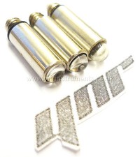 YNR Otoscope Bulbs Set of 3 Mini Fibre Optic Pocket Diagnostic Medical Equipment