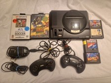Sega Megadrive Console & Games Tested And Working