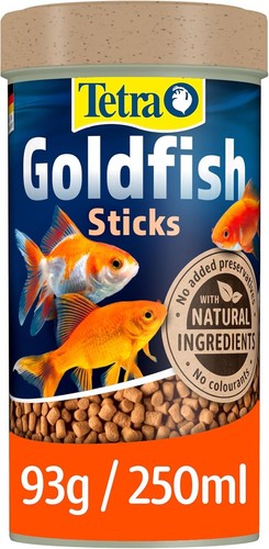 Goldfish fish food sticks - goldfish,