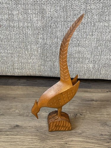 Vintage hand carved - carved, wood
