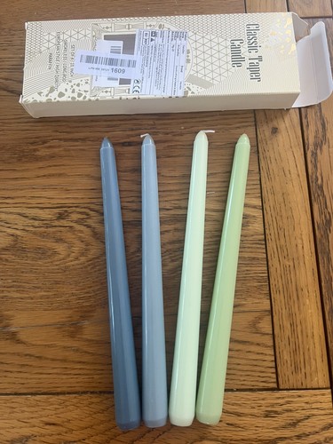 Taper candles set of 4 - 10'',