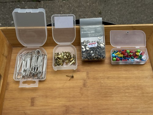 Large paper clips push split - large,