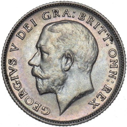 1921 sixpence george v - sixpence,