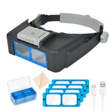 Magnifying Headsets with 4 LED