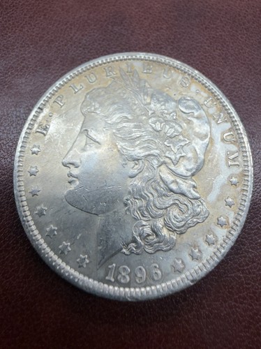 1896 morgan silver dollar usa - 1896,