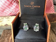 Simon Carter Cicada Bug Insect Cufflinks
