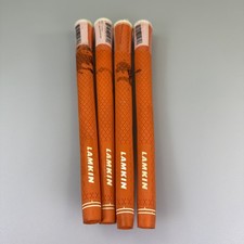 Set Of 4 Lamkin 3GEN R.E.L Ace Orange Standard Thickness Golf Club Grips 