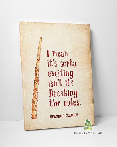 Harry potter quote canvas art - potter,