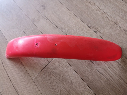Trials bike front mudguard - front,