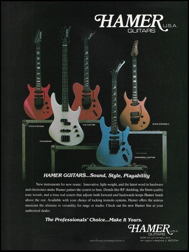 1987 hamer guitar - 1987,