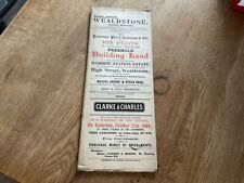 Wealdstone Harrow 103 plots  building land 1899  property particulars A22841