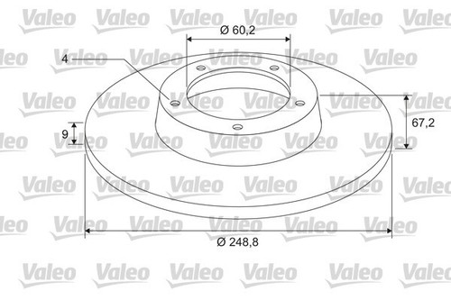 New brake disc - 2x,