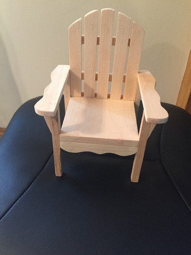 Miniature handmade chair - miniature,