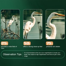 Spotter Scope 25‑75x Zoom
