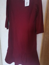 ronnie nicole dress Size 8 Wine Qvc£54.00