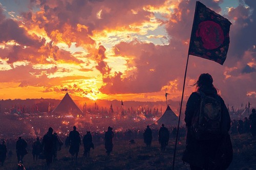 Music festival concert canvas - music,