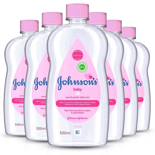 Johnsons baby oil 500ml - johnsons,