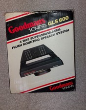 Goodmans Sound Gls 600 Retro/ Vintage Car Speakers ,NOS