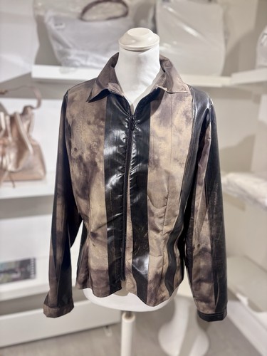 Vintage anne fontaine pleather - anne,