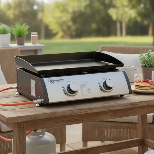 Gas plancha barbecue grill - gas,